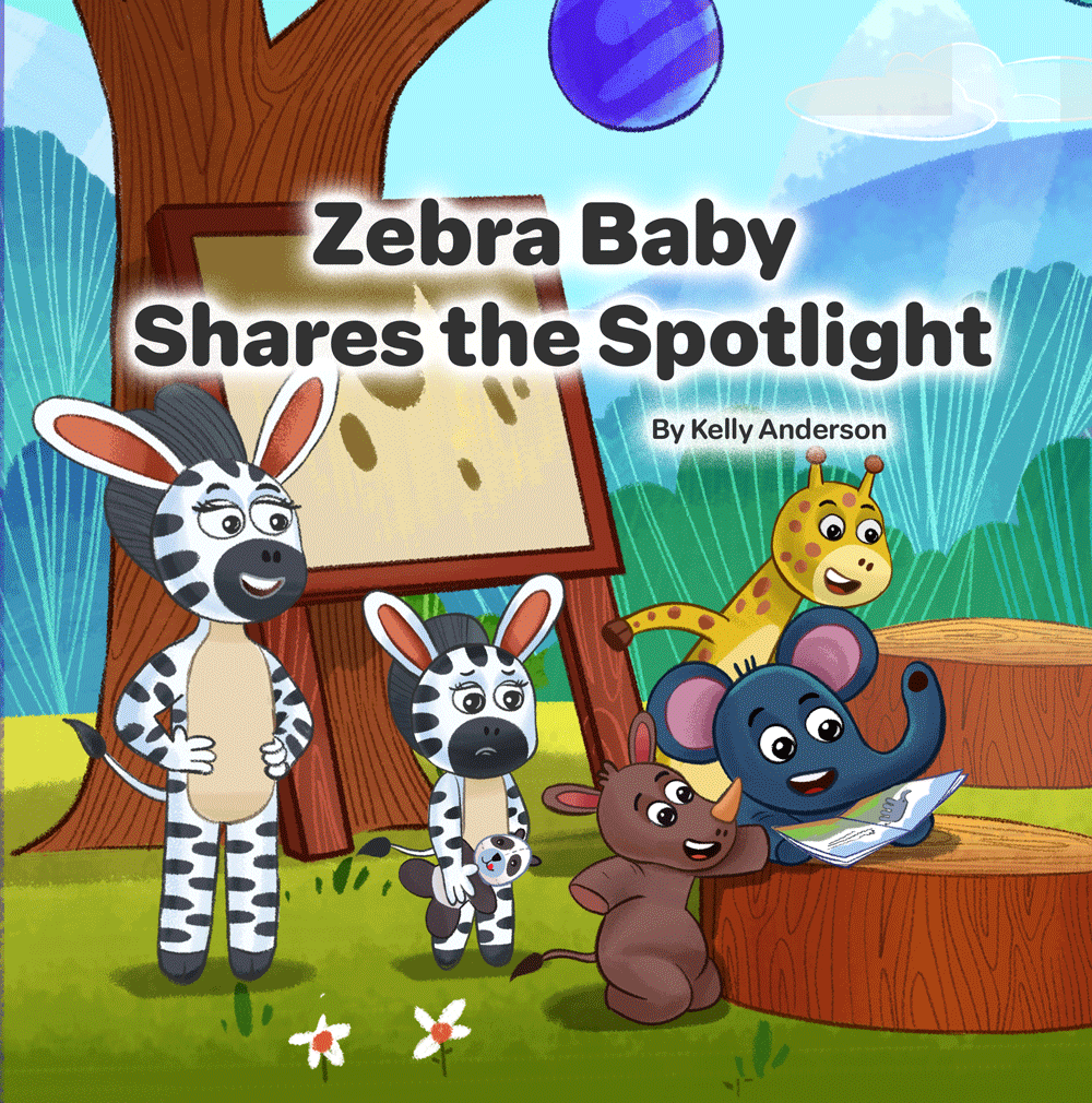 Cover of Zebra Baby Shares the Spotlight